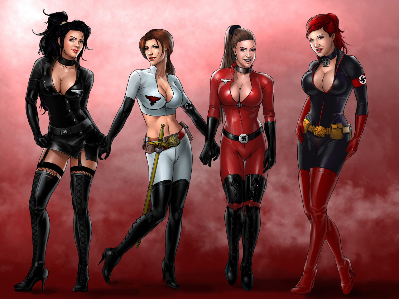 Nichx Nazi Girl Commissions page 2 full