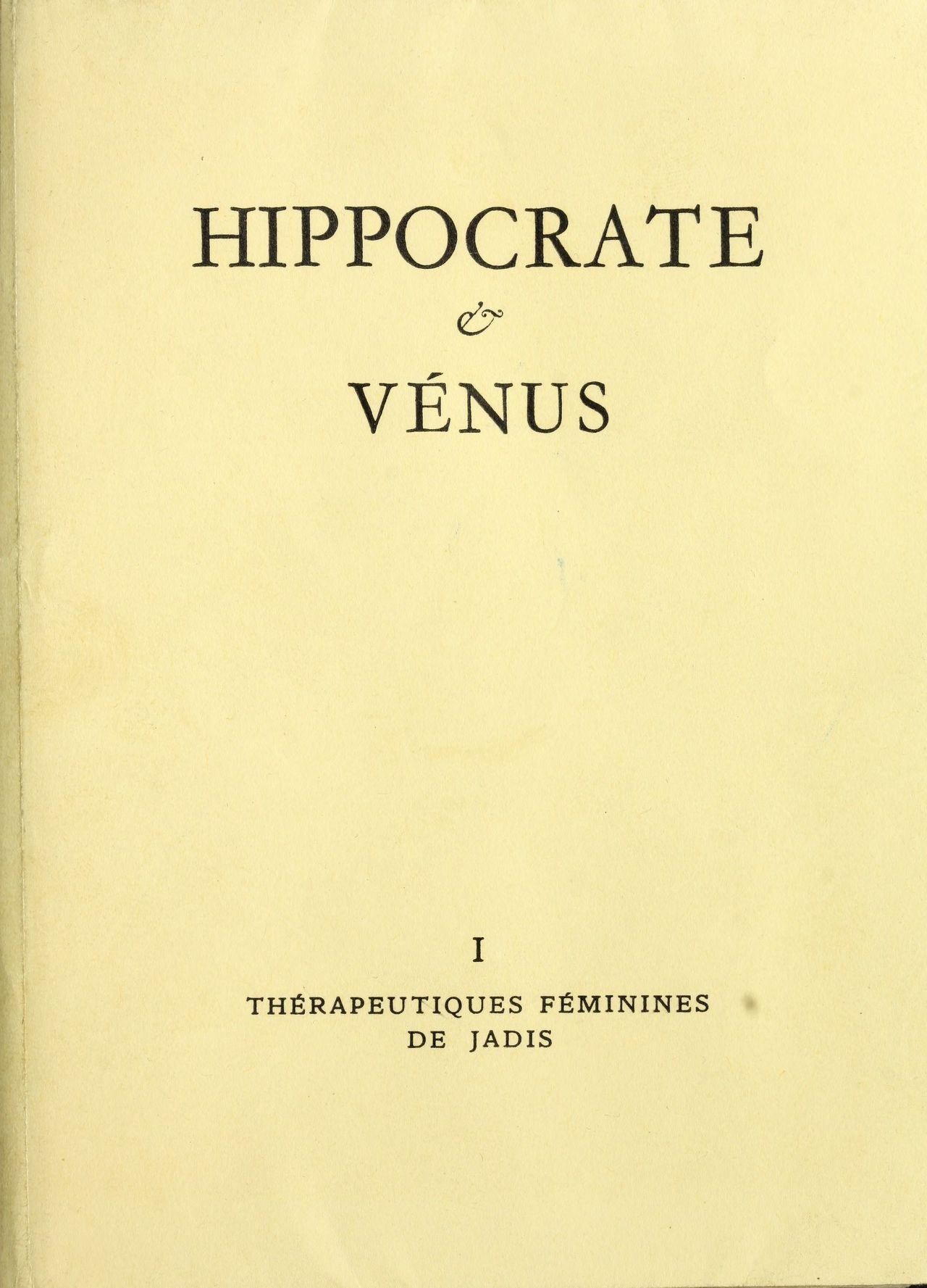 Hippocrate &amp; Vénus page 6 full