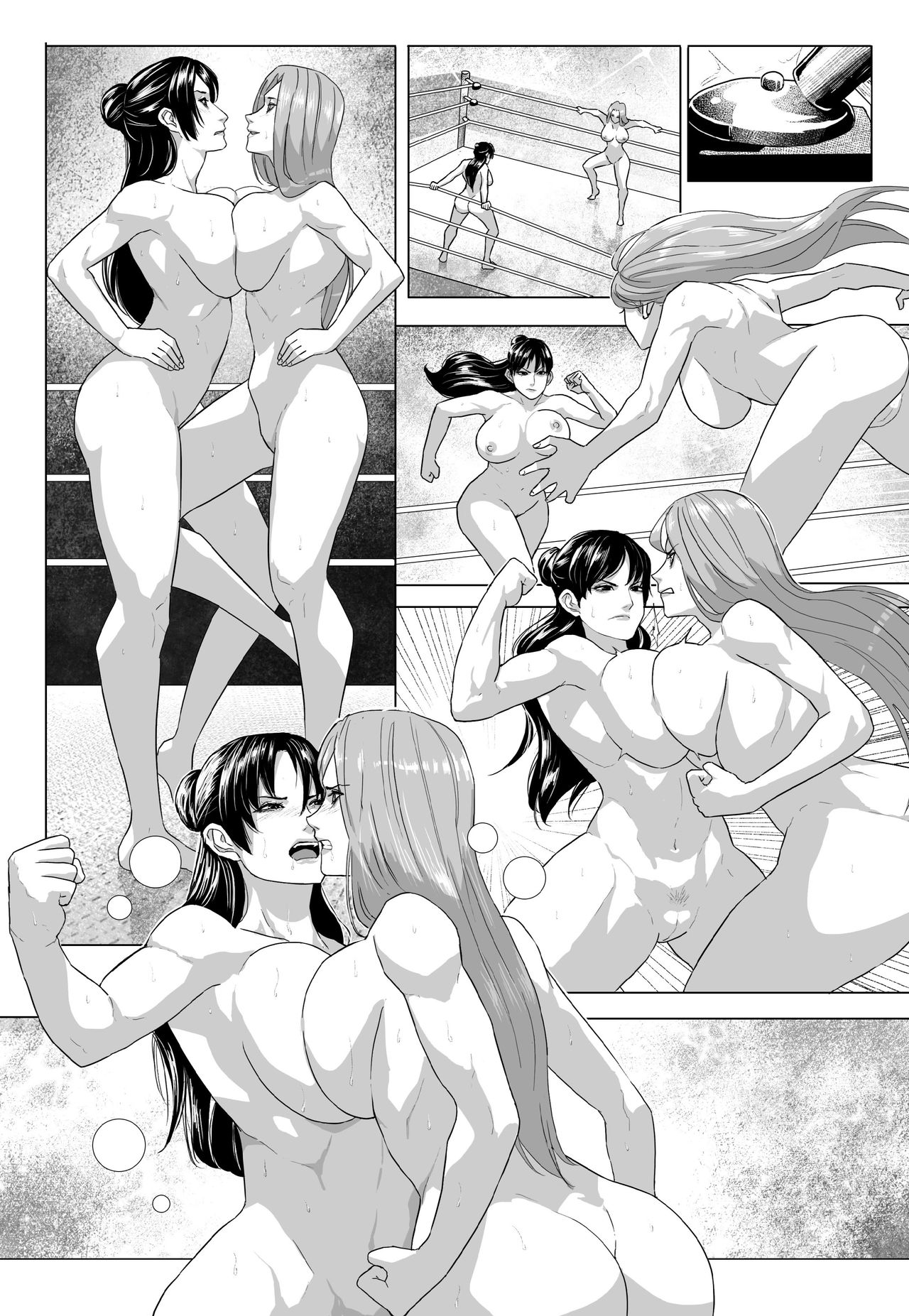 Queens of the Ring 2: Rose vs. Sunita - Boob Battle! page 4 full