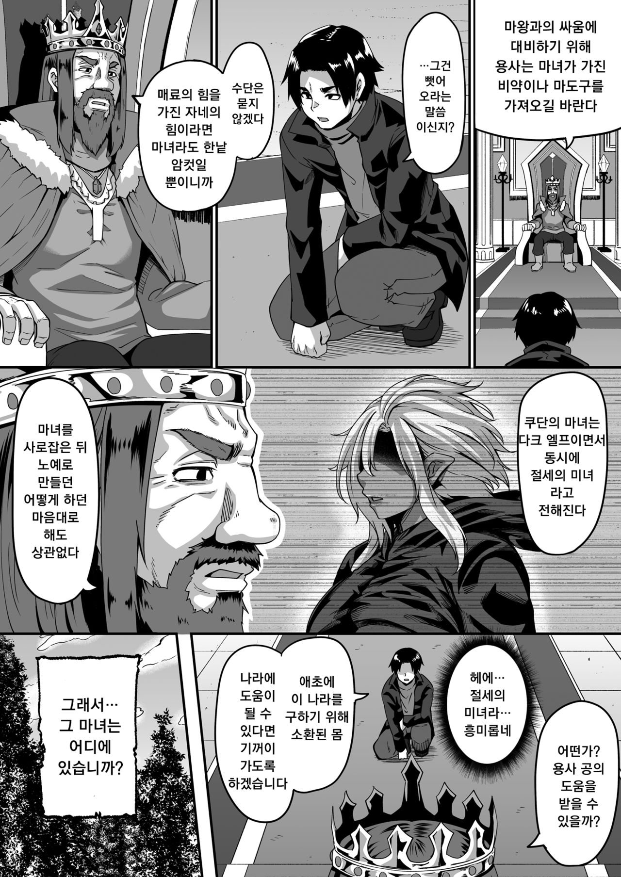 Isekai Tensei shite Yarichin Yuusha ni Natta Ore ga, Chimajo Elf ni Sakusei Saremakutta Hanashi page 3 full
