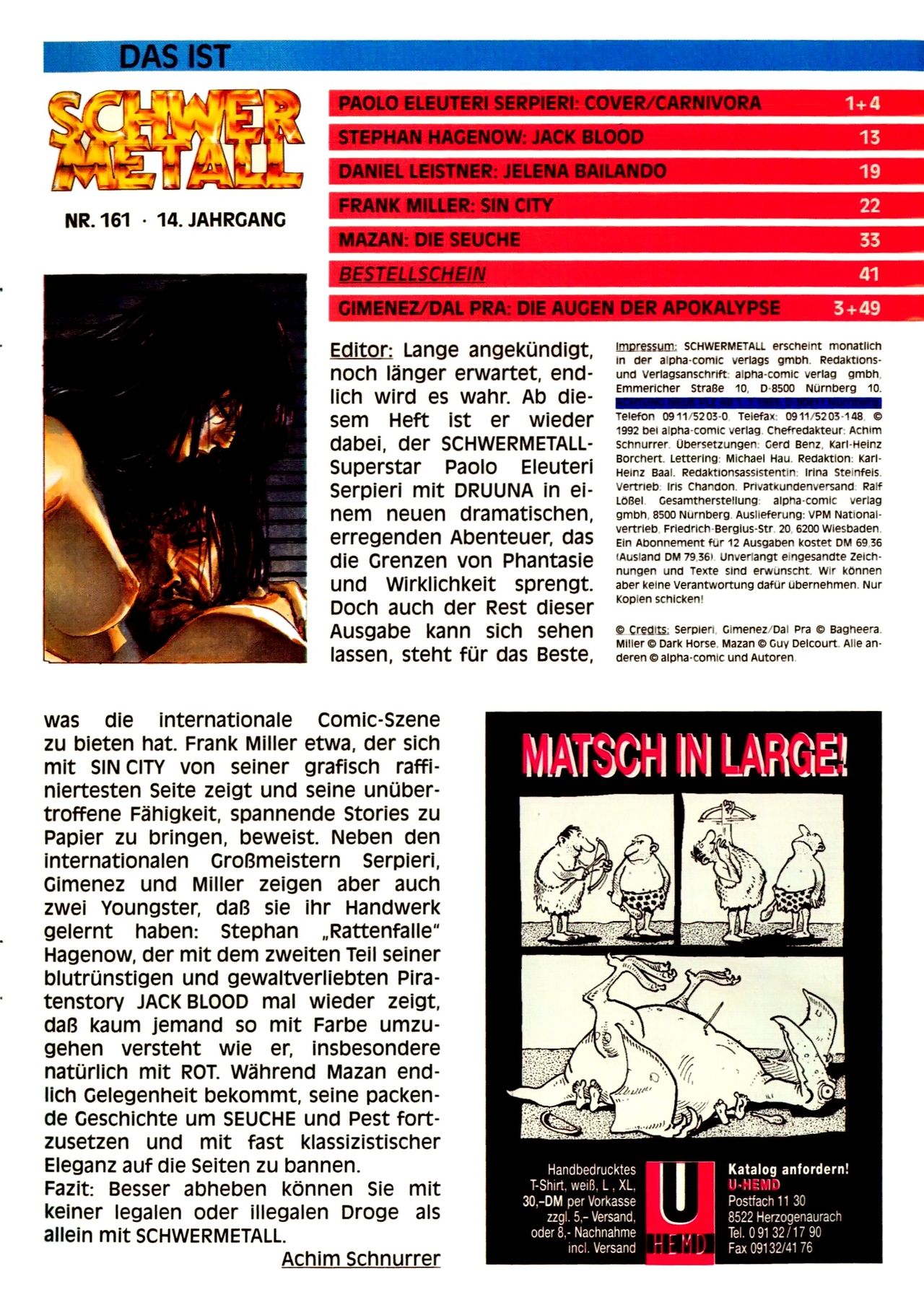 Schwermetall #161 page 3 full