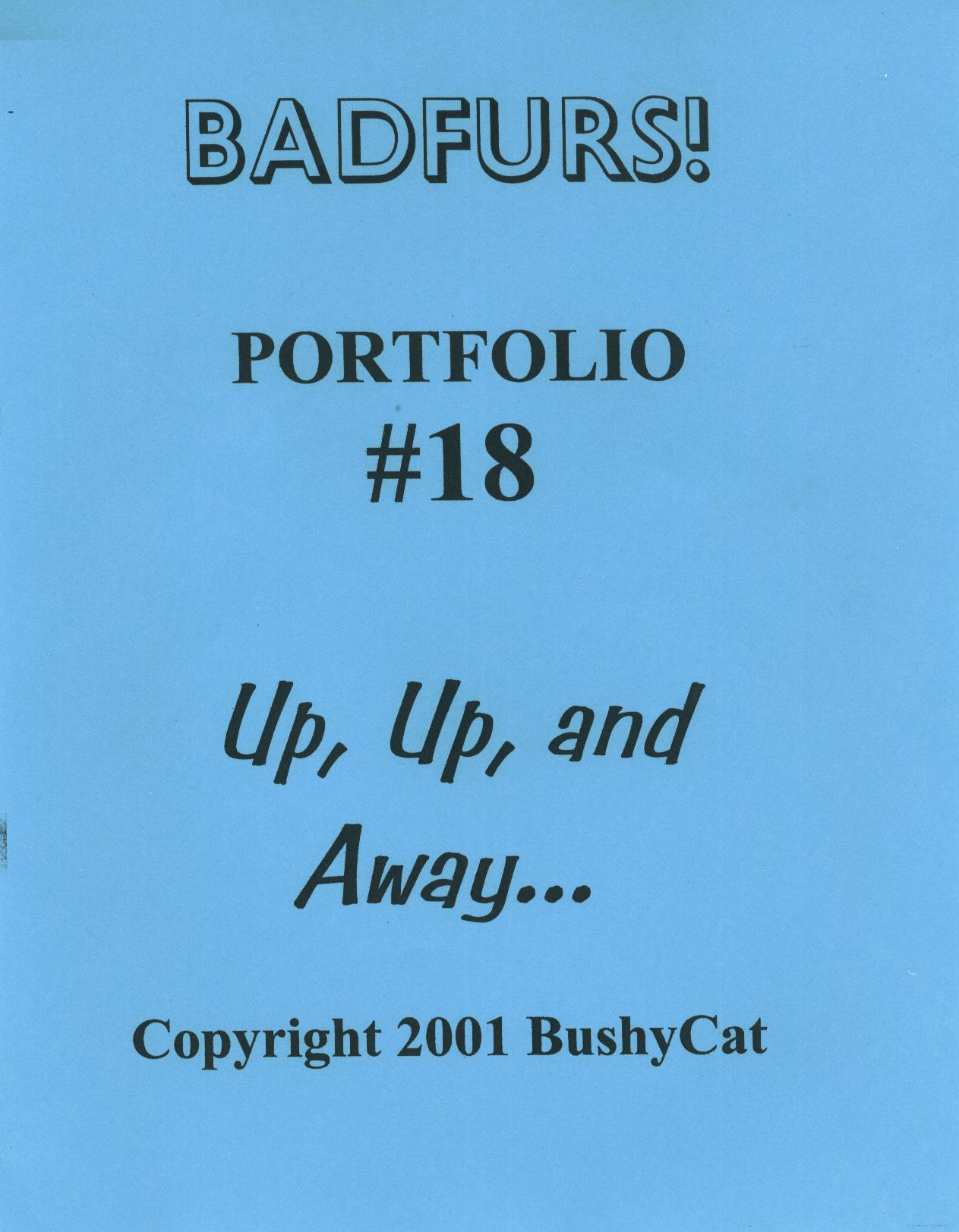 BadFurs! №18 - Up, Up and Away... page 1 full