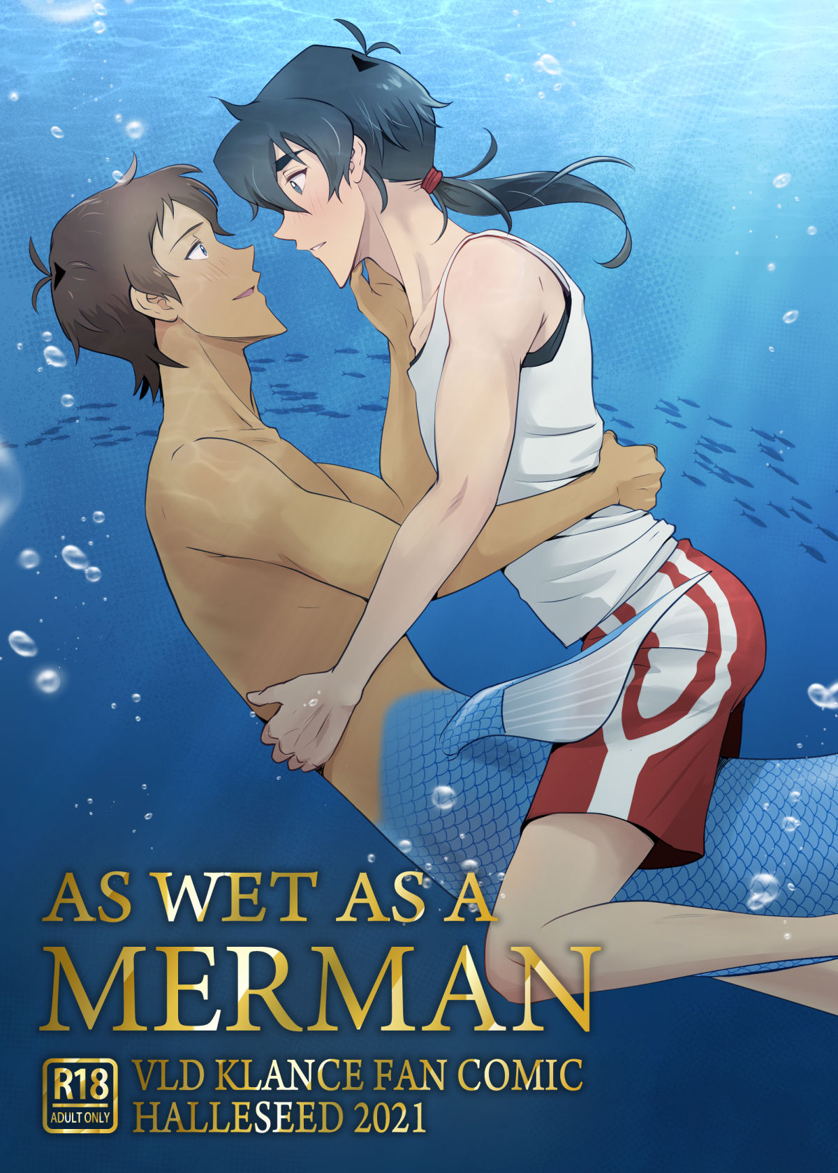 As Wet As a Merman page 1 full