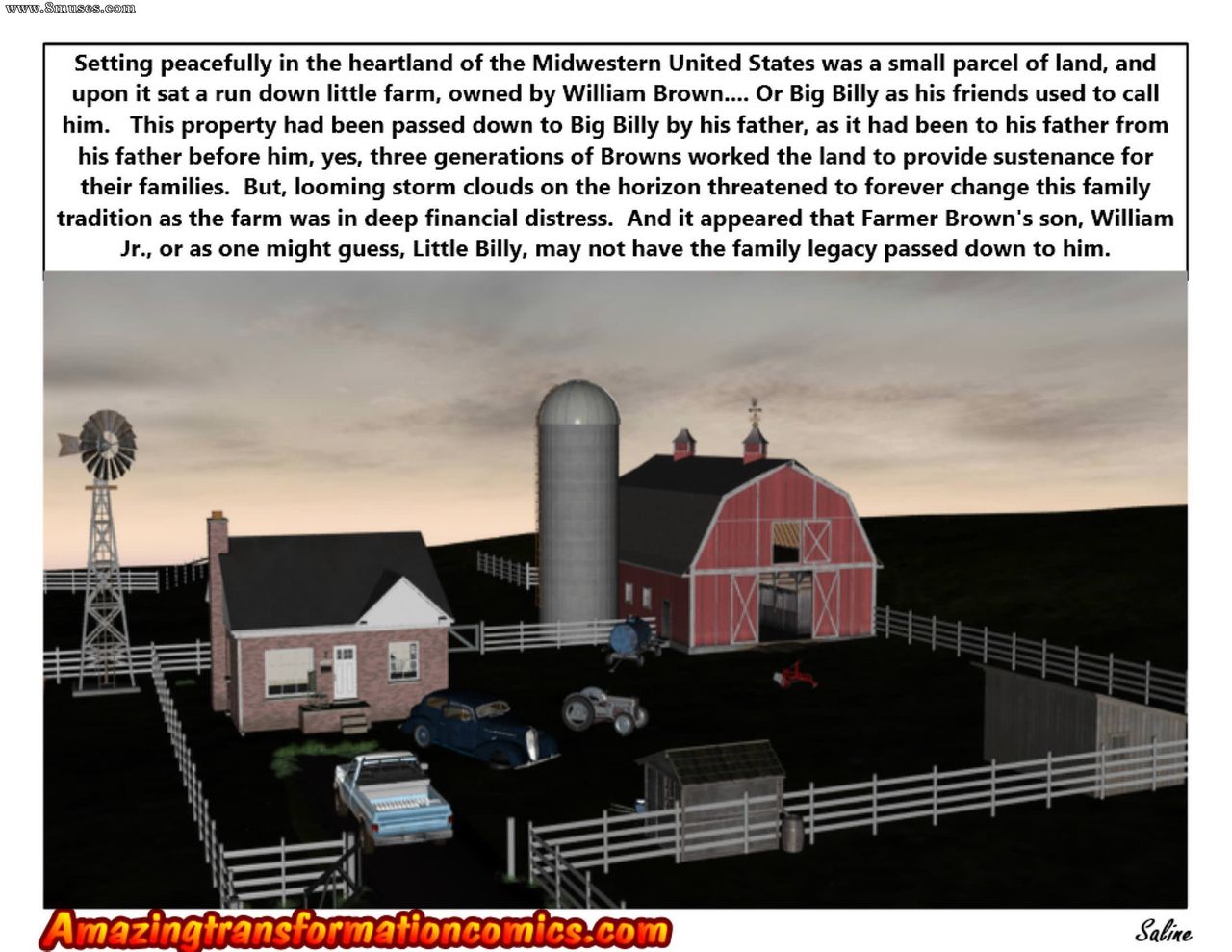Farmer's Brown New Daughter Issue 1 page 2 full
