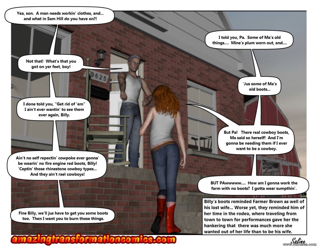 Farmer's Brown New Daughter Issue 1 page 8 full