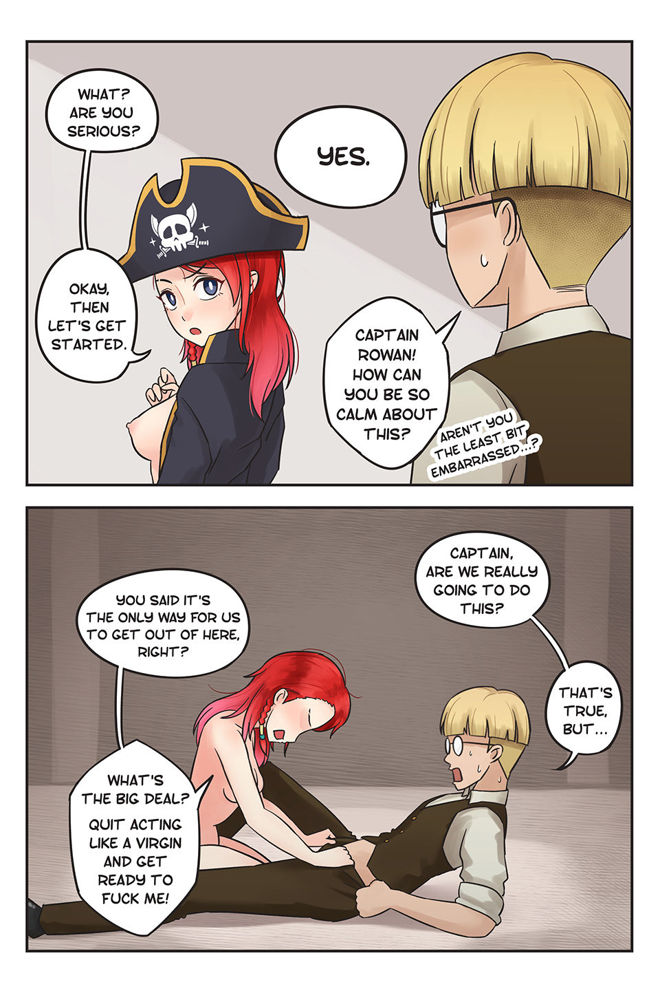 Rowan the Red Hair #1 page 6 full