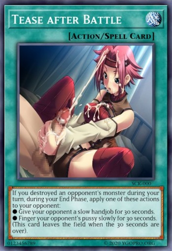 Yugioh Hentai Action Cards cover