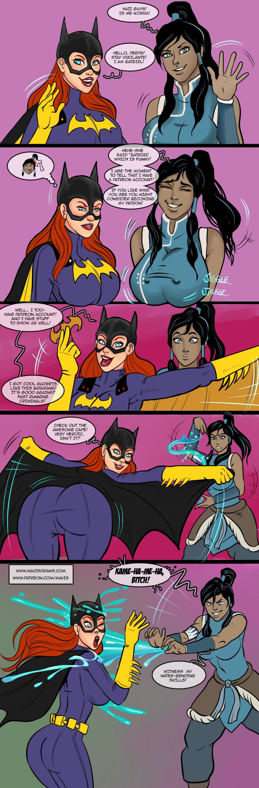 Korra &amp; Barbie page 1 full