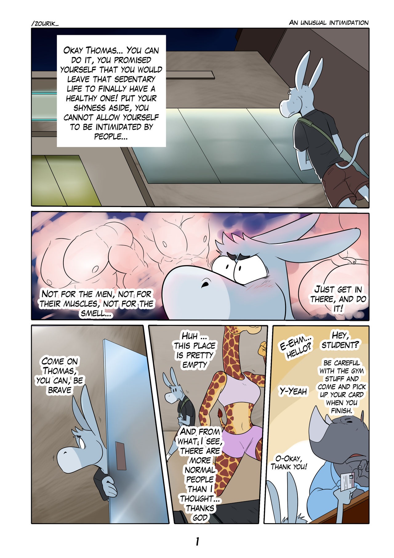 An Unusual Intimidation: Chapter 1 + Extras page 3 full