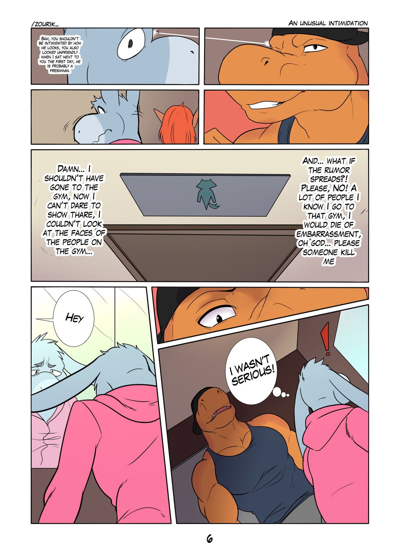 An Unusual Intimidation: Chapter 1 + Extras page 8 full