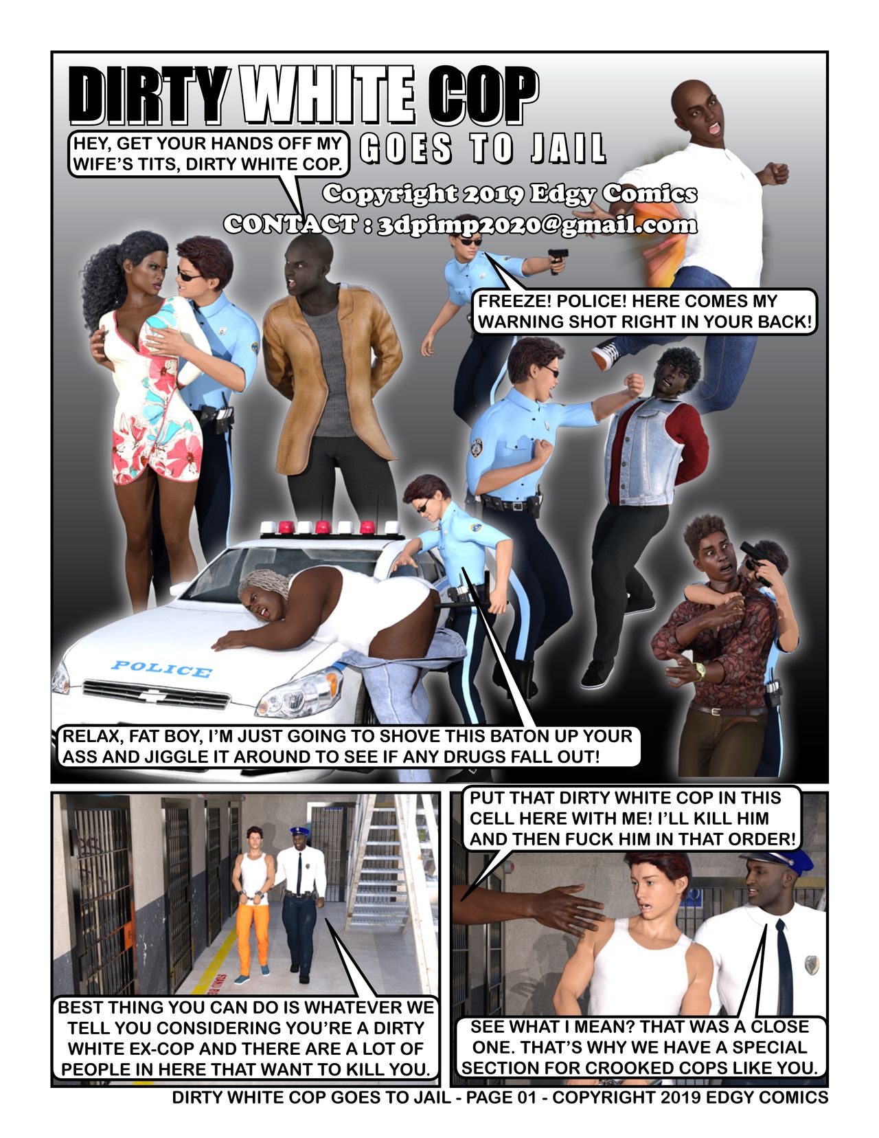 Dirty White Cop - Part 1 page 1 full