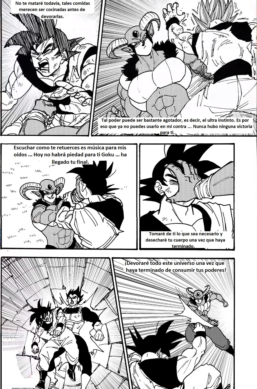 Beyond Dragon Ball Super: Gogeta Vs Moro Begins! page 5 full