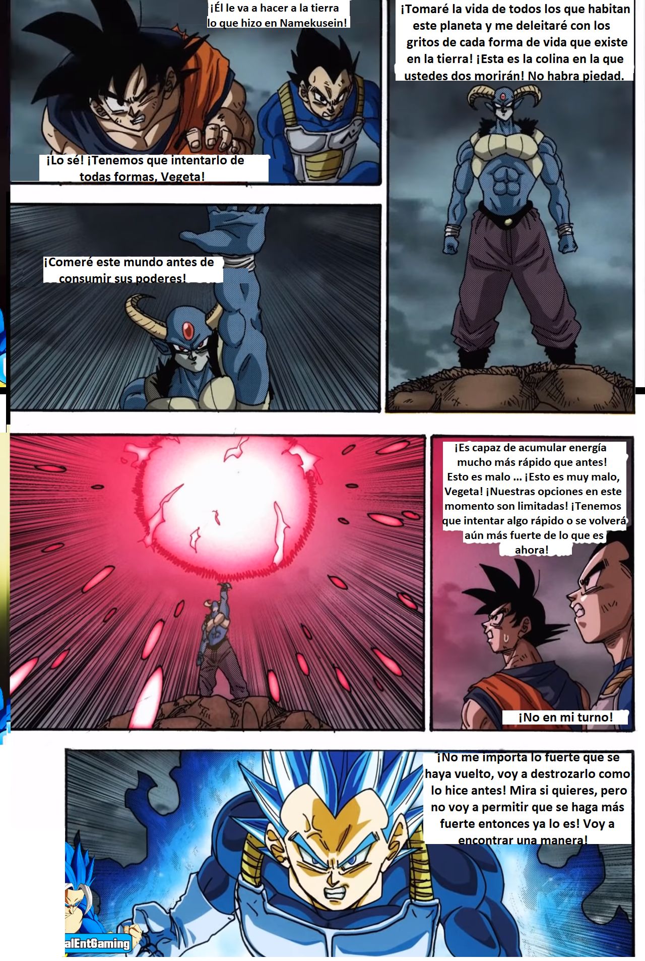 Beyond Dragon Ball Super: Gogeta Vs Moro Begins! page 6 full