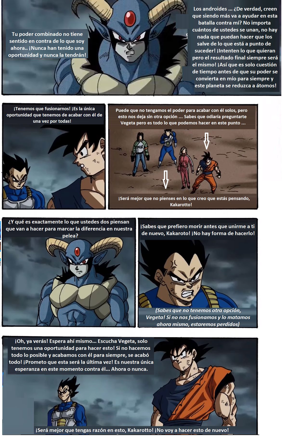 Beyond Dragon Ball Super: Gogeta Vs Moro Begins! page 9 full