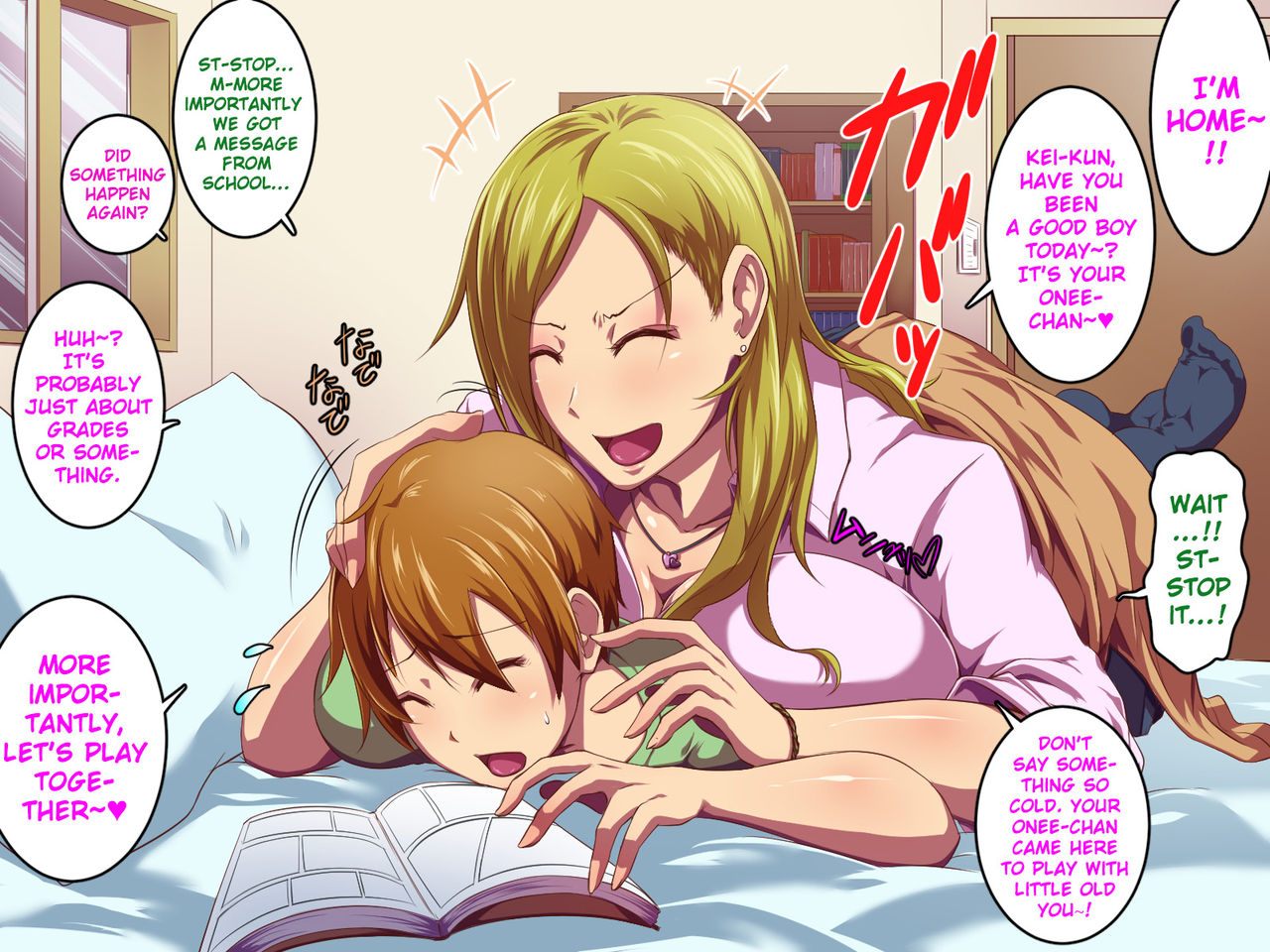 Shotacon Muchimuchi Onee-chan to no Love Love Sex page 2 full