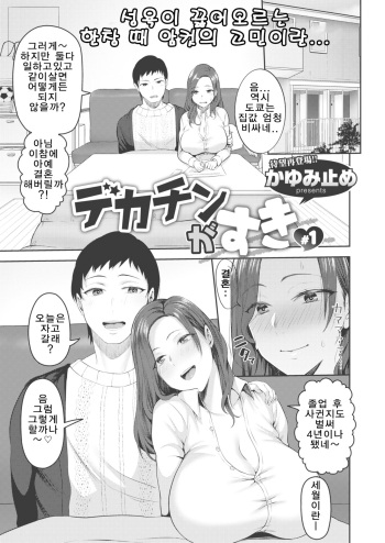 Dekachin ga Suki #1 cover