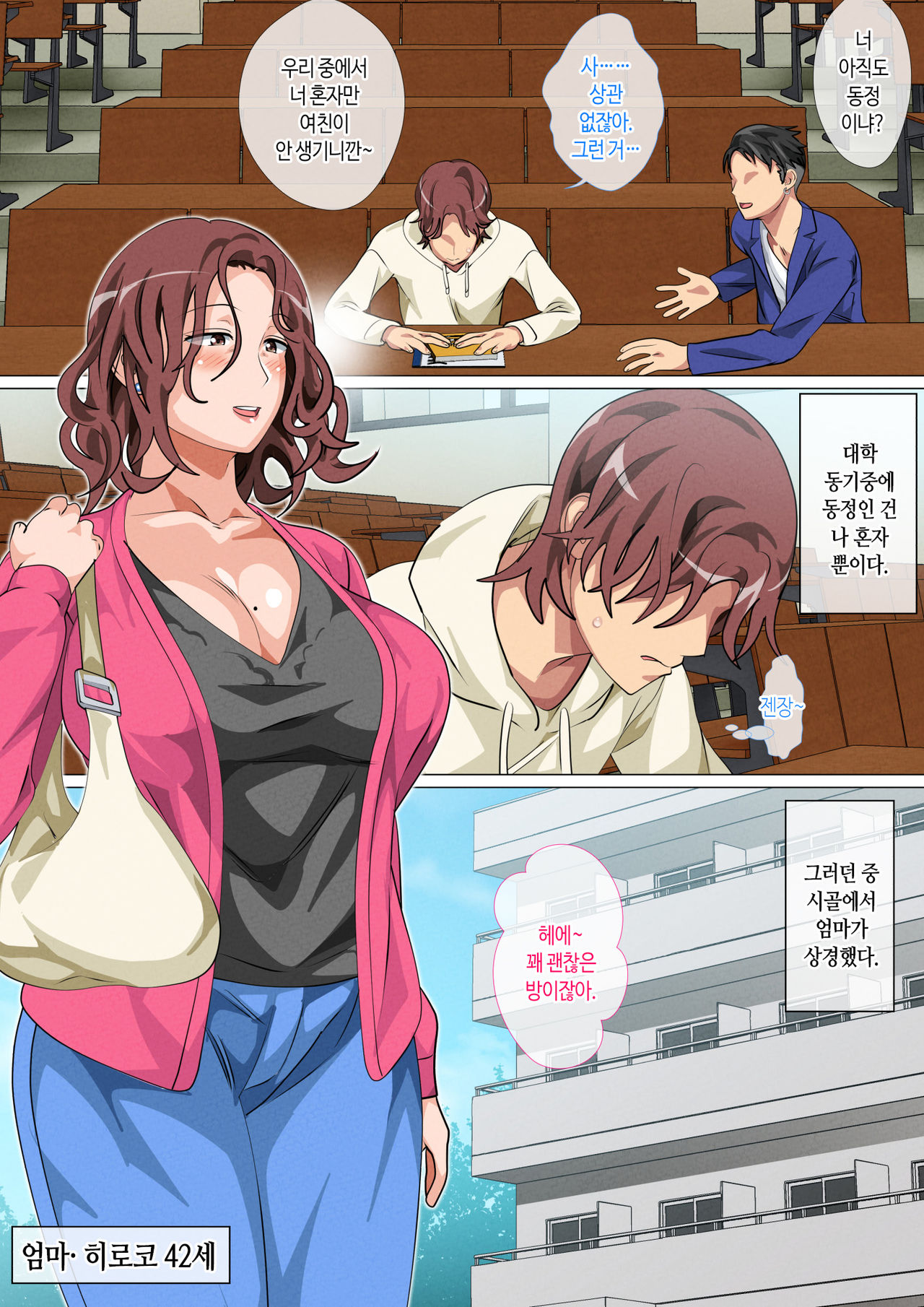 Musuko Ni Ai Ni Joukyou Shita Haha | 아들 보러 상경한 엄마 page 3 full