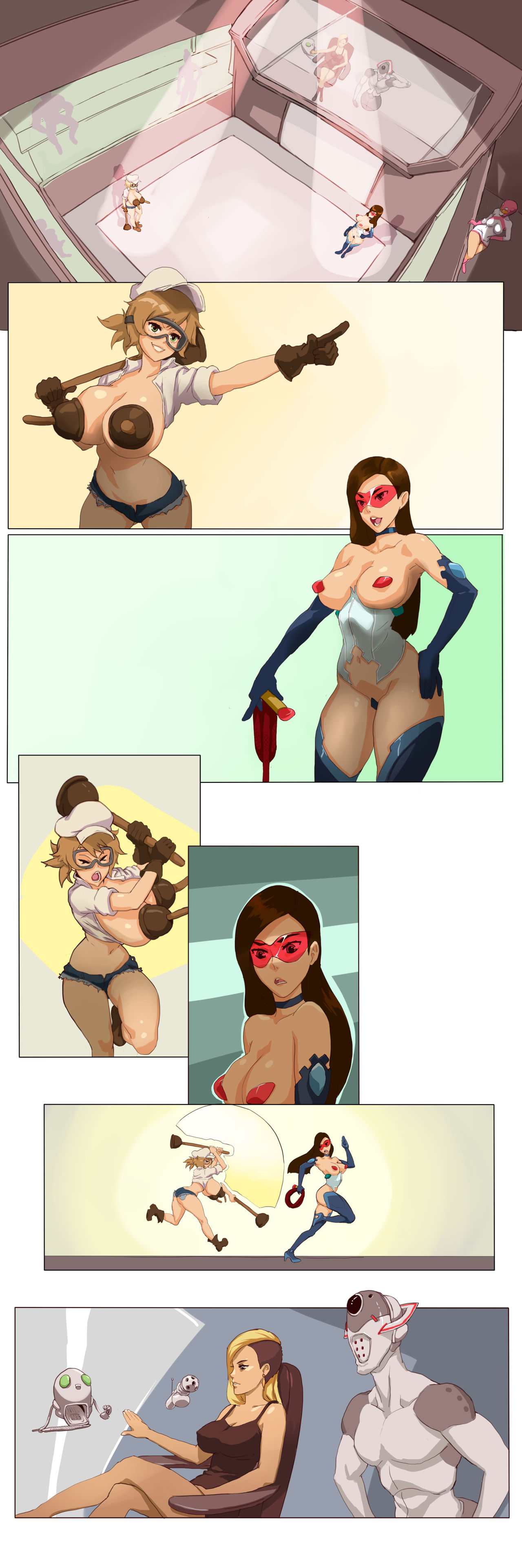 Intergalactic comic 3  - no text page 1 full