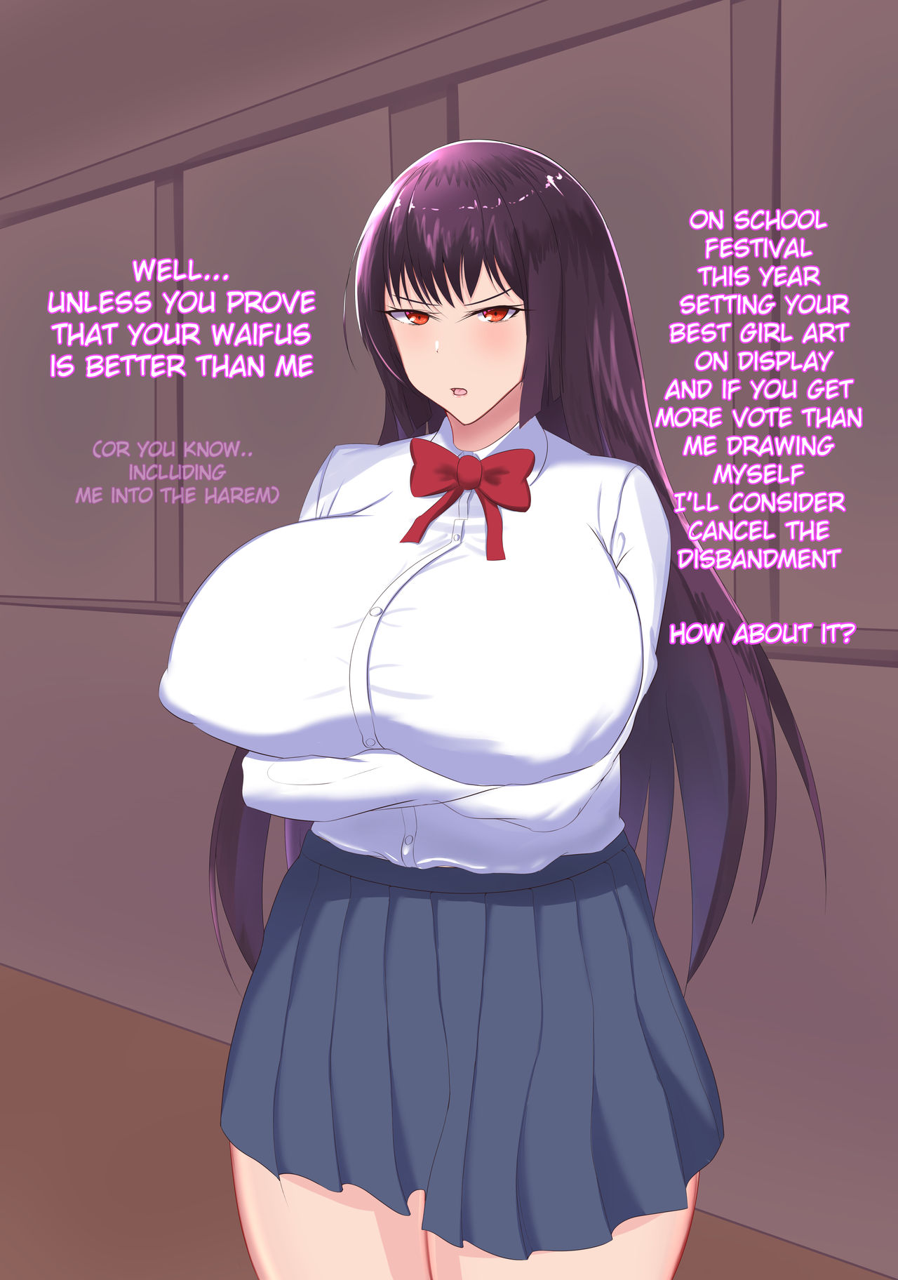 Art Session with Bunny Girl Art Club President page 7 full
