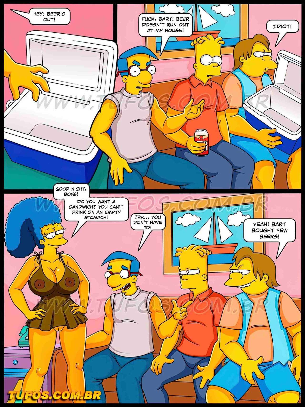 Os Simptoons 35 – A Goal That Nobody Misses – Tufos - english page 3 full
