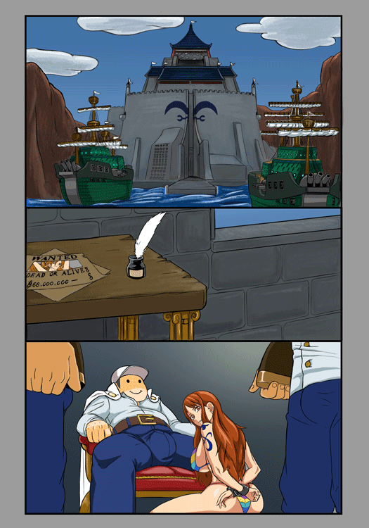 One Piece- Overflowing Pirates+ roughs and bonuses page 1 full