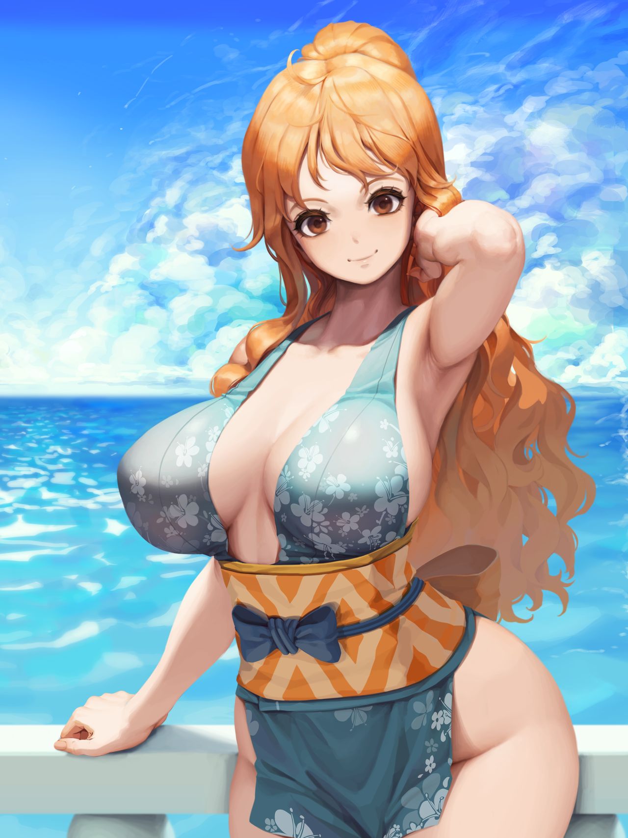 Artist | Letdie | Nico Robin &amp; Nami page 3 full