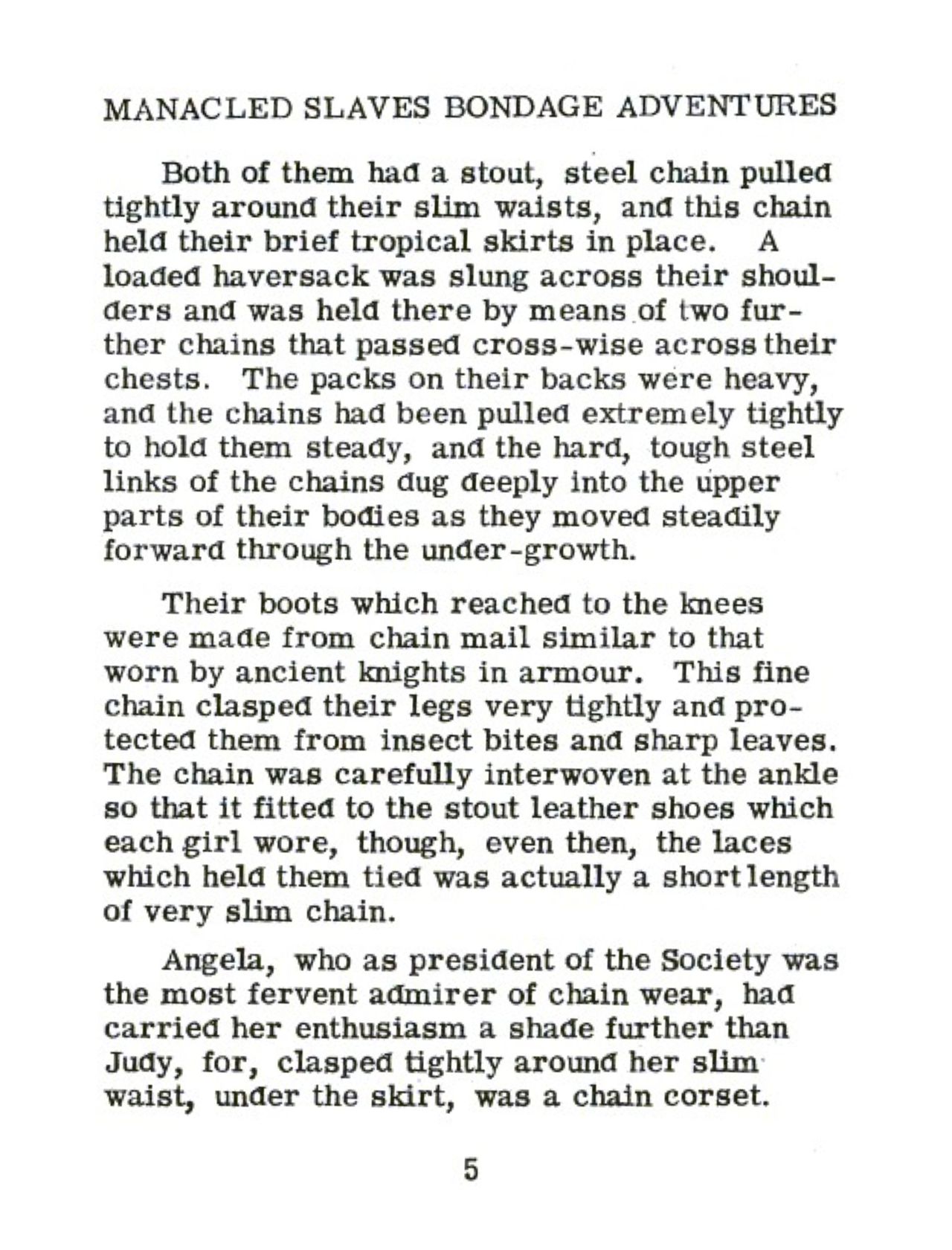 Manacled Slaves Bondage Adventure page 4 full