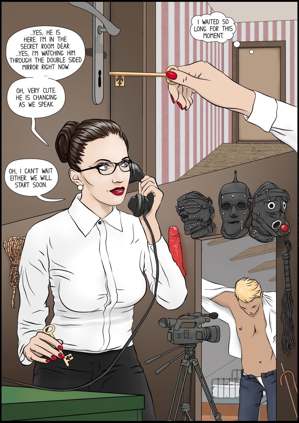 Falco - Femdom Stepmother - page 7 full