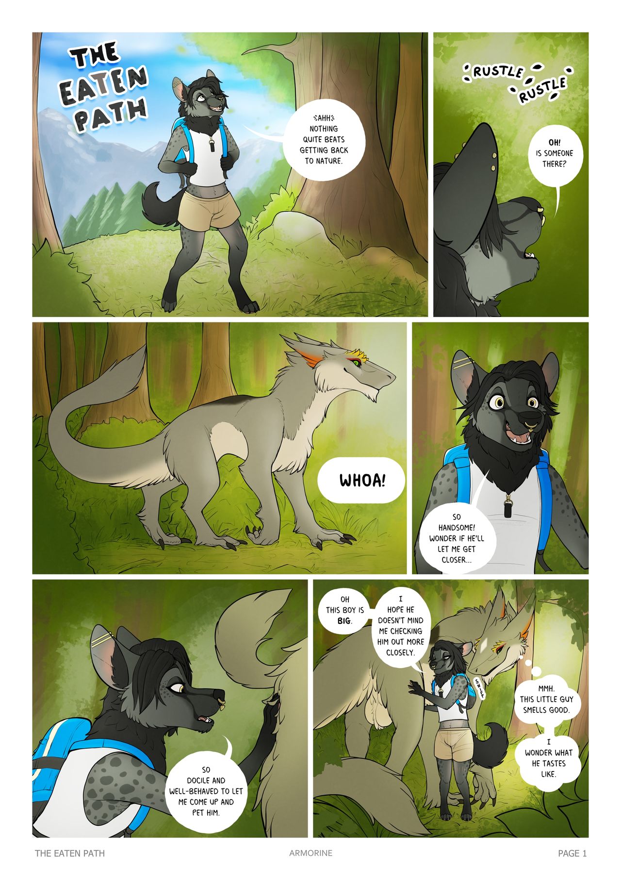 The Eaten Path page 1 full