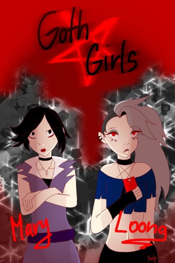 Loona and Mary doing handjob cover