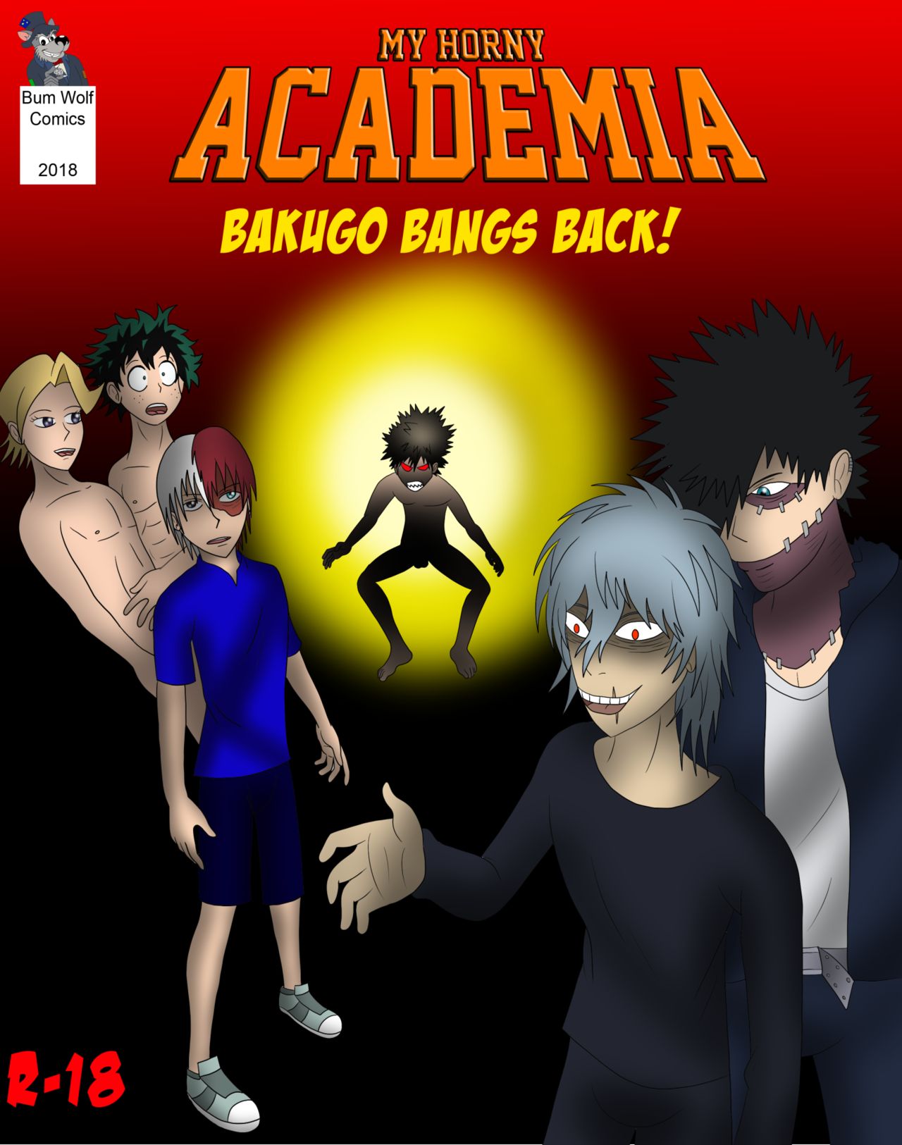 My Horny Academia: Bakugo Bangs Back! page 1 full
