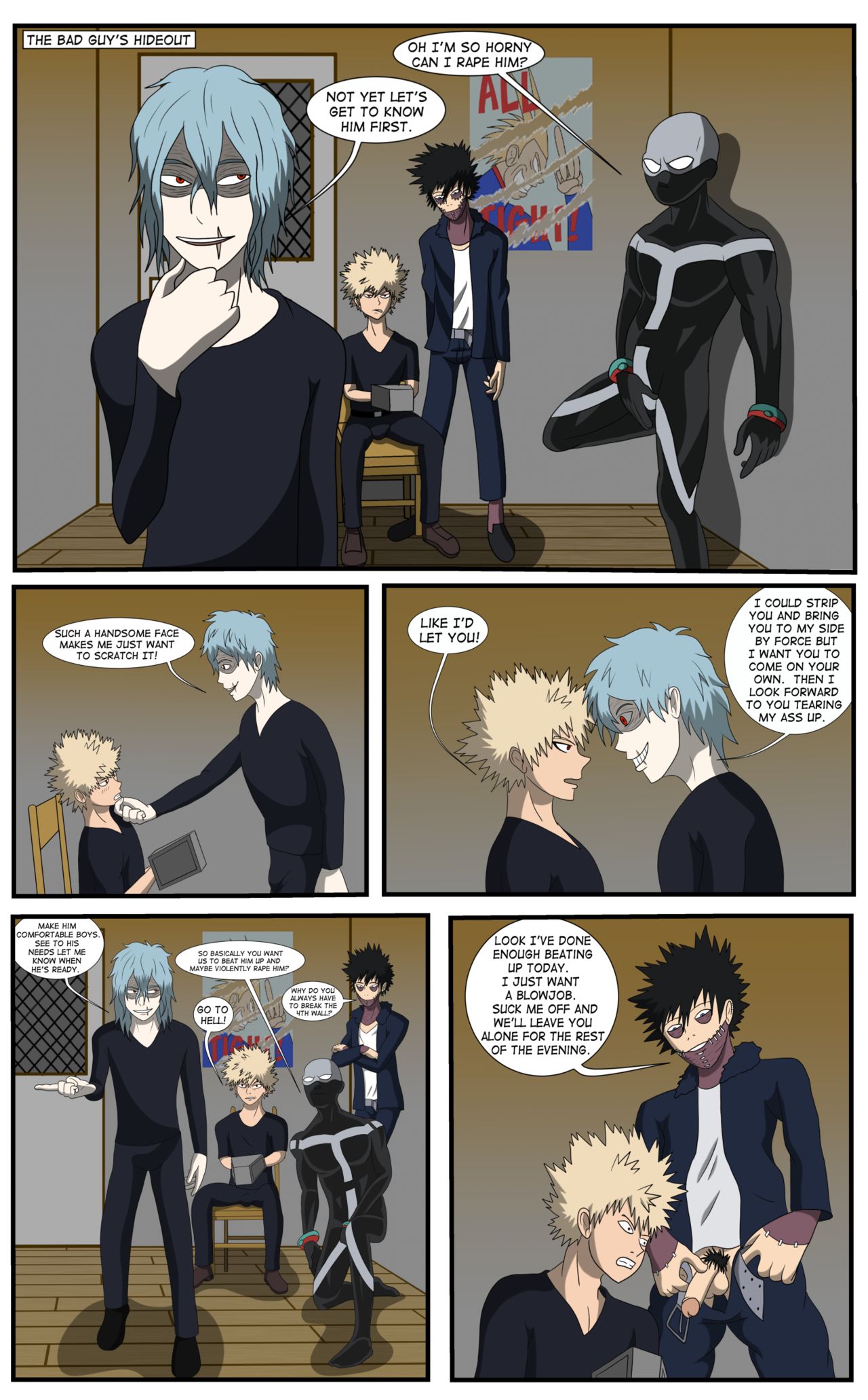 My Horny Academia: Bakugo Bangs Back! page 2 full
