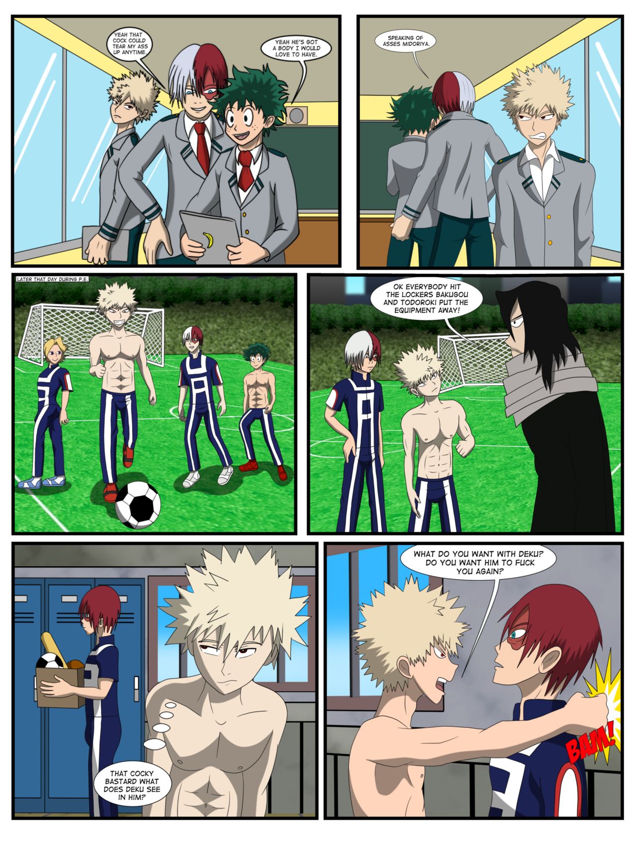 My Horny Academia: Bakugo Bangs Back! page 5 full