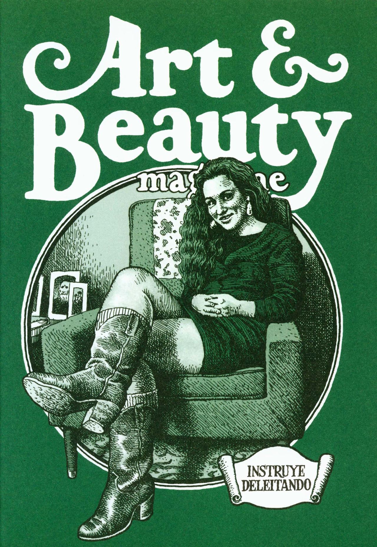 Art &amp; Beauty magazine n-1,2y3 - Dibujos de R. Crumb page 6 full