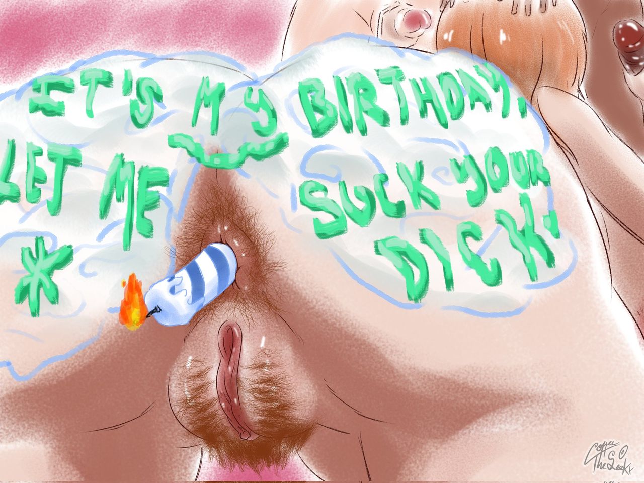 Birthday BItch page 3 full