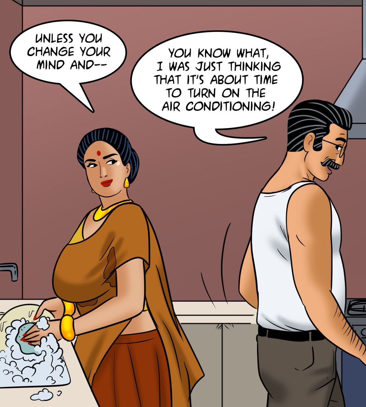 Velamma #113 page 9 full