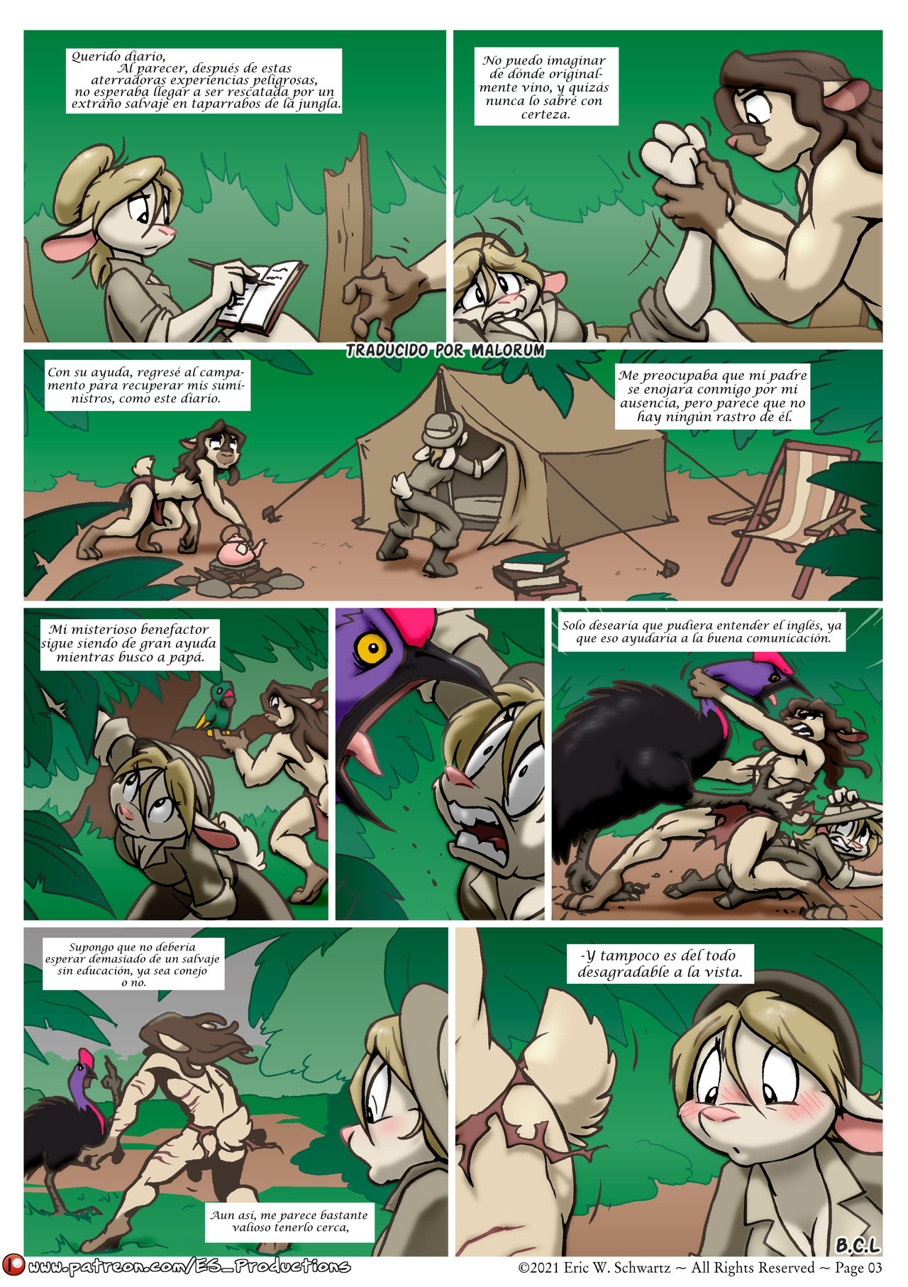 The Misadventures of Jane Cottontail Chapter 02 | Las Magníficas Desventuras de Jane Cottontail Capítulo 02 page 4 full