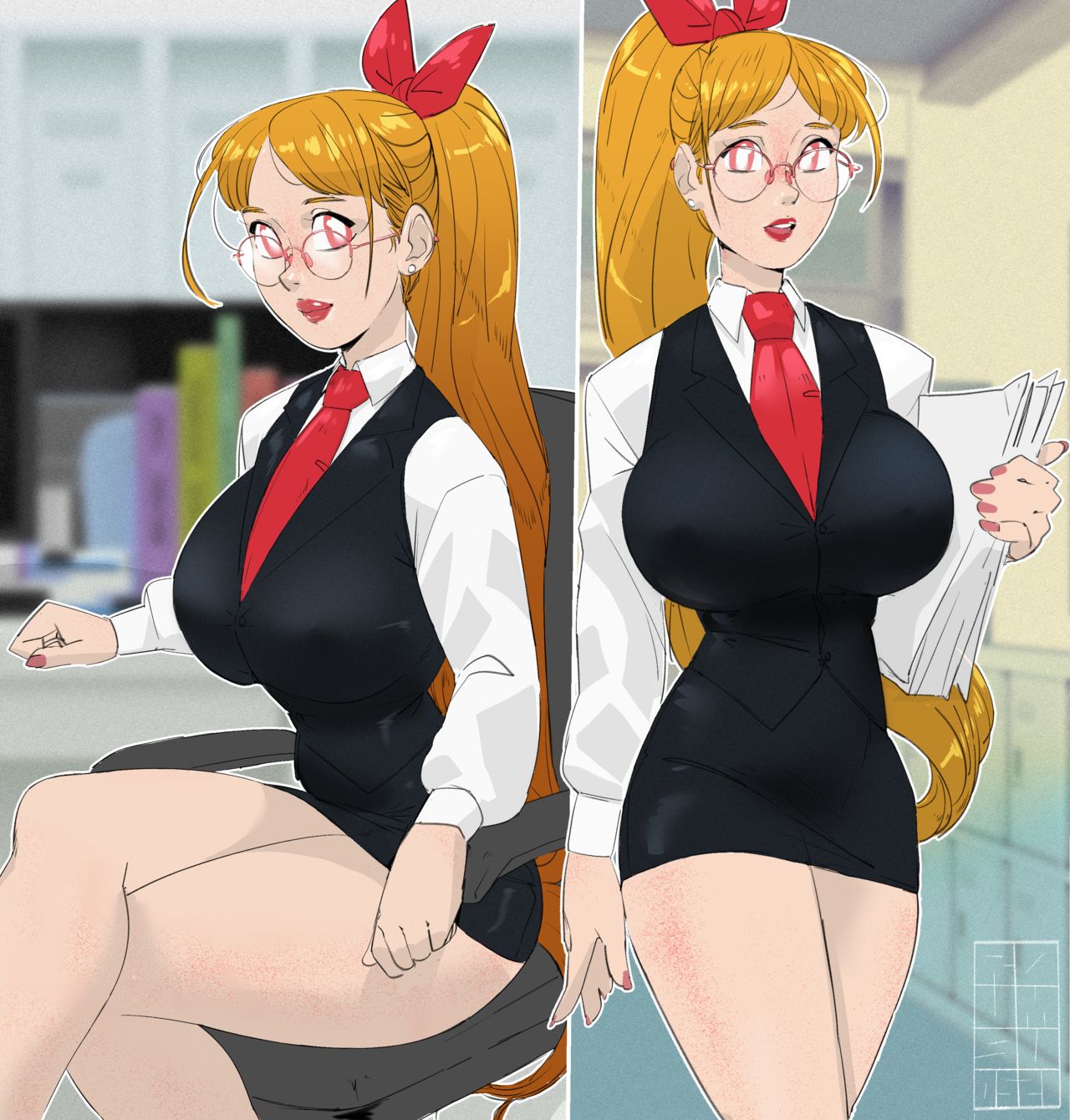 Full Grown Girls page 9 full