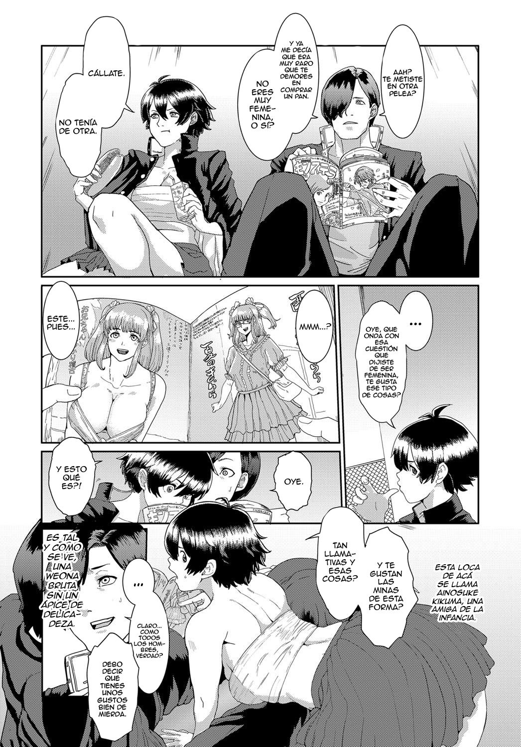 Bankara-chan Joshiryoku Up Daisakusen | The Tomboy’s Girly Power Up ♥ Plan page 4 full