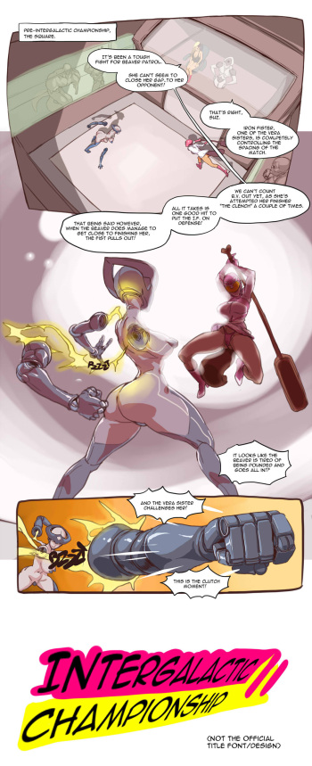 Intergalactic comic 1 - The princess cover