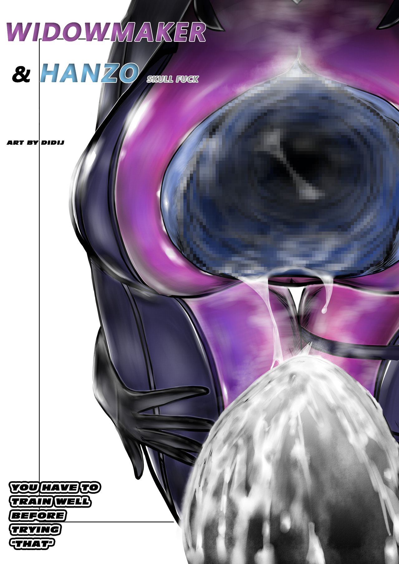 Widowmaker &amp; Hanzo Skull Fuck page 1 full