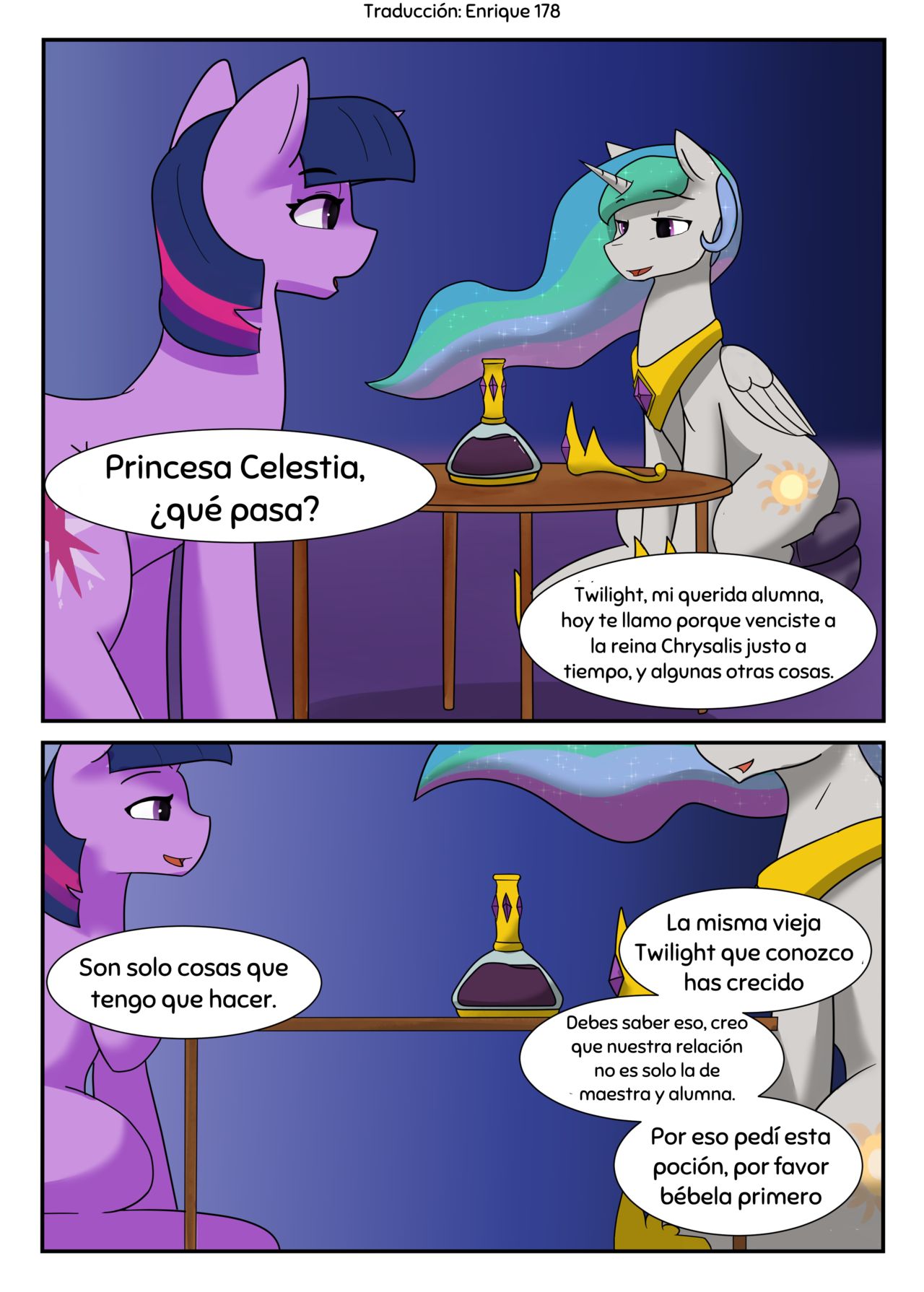 Arriba Amigo Abajo Amante |  By Grey horse page 2 full