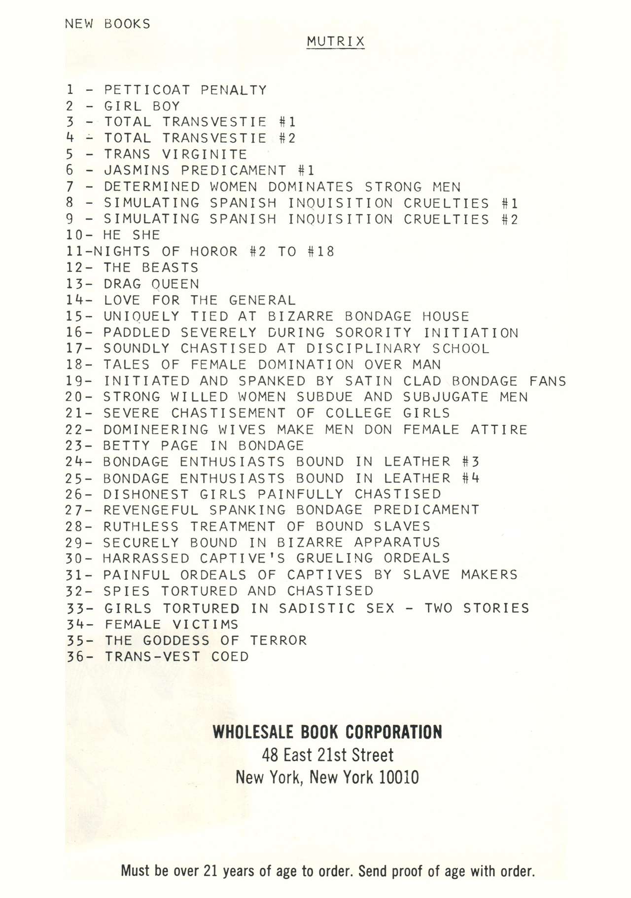 Eneg  - Bondage Terror At Women's Prison page 2 full