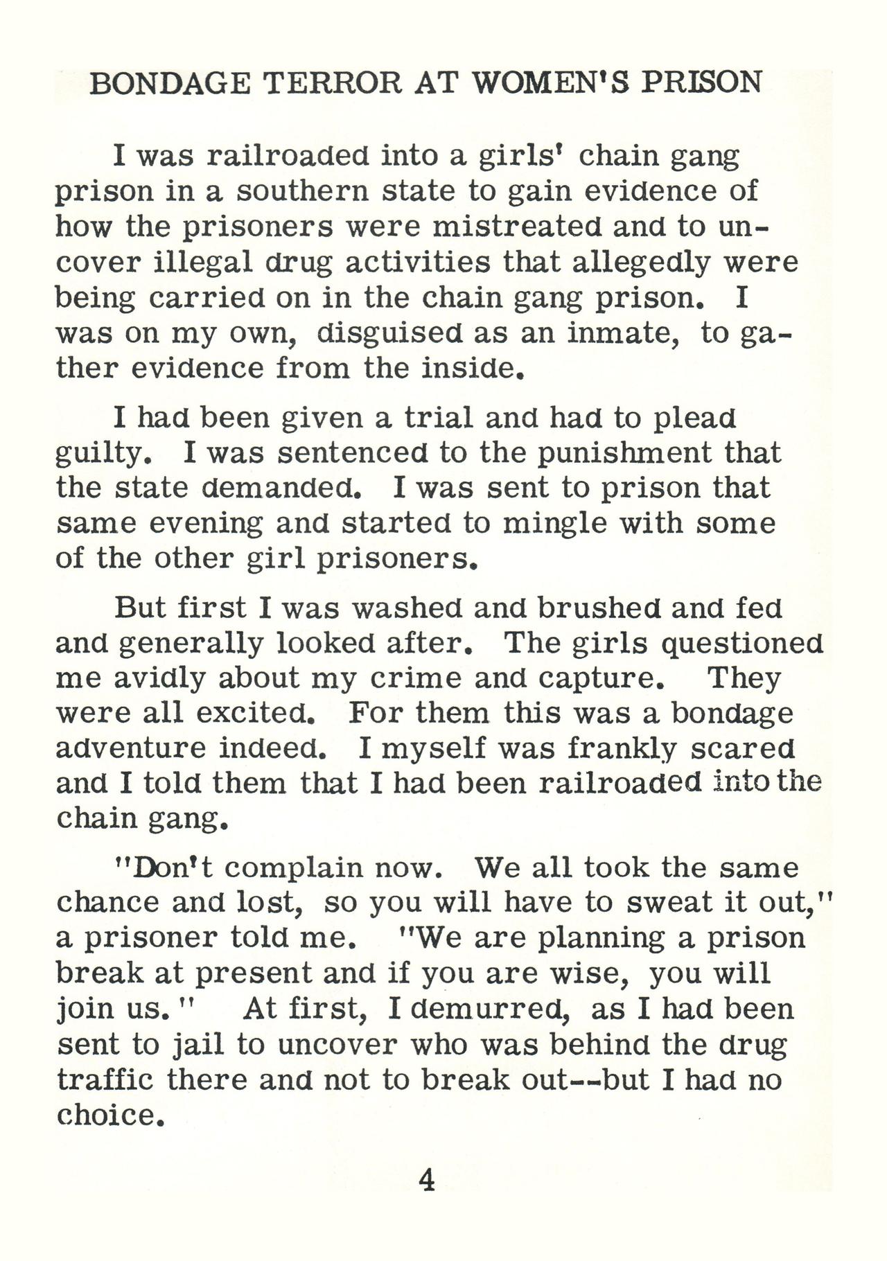 Eneg  - Bondage Terror At Women's Prison page 4 full