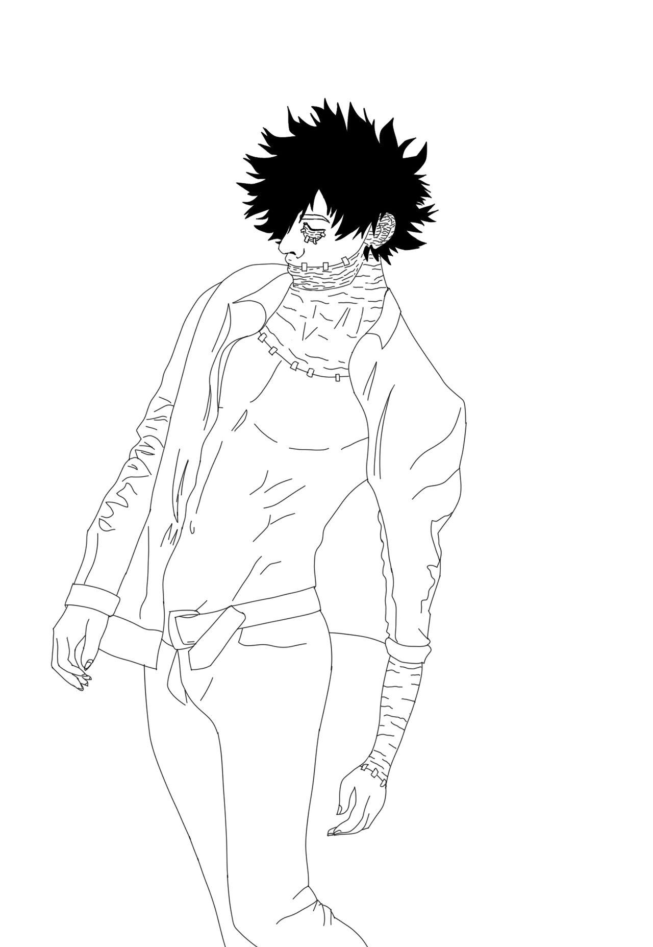 My fan art of MHA page 3 full