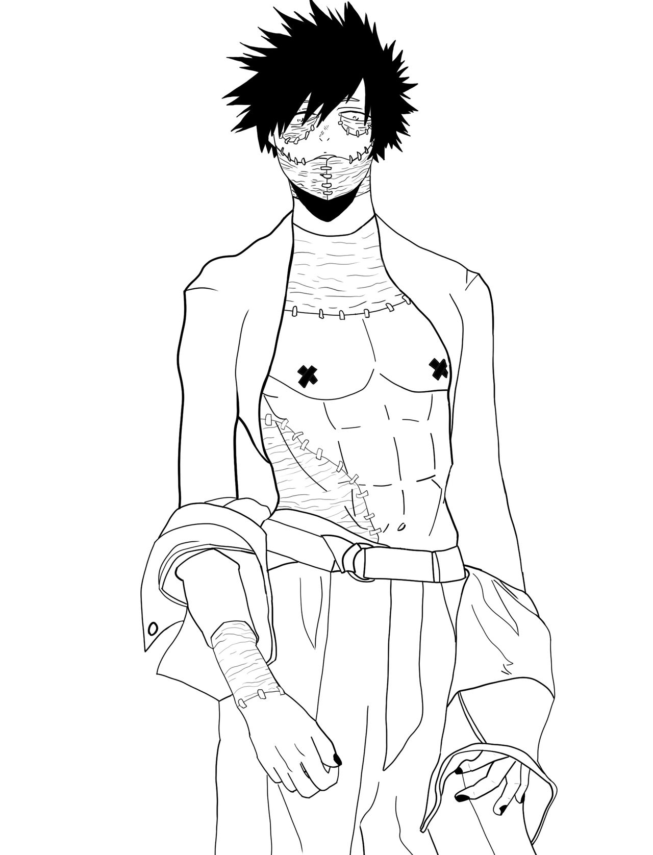 My fan art of MHA page 4 full