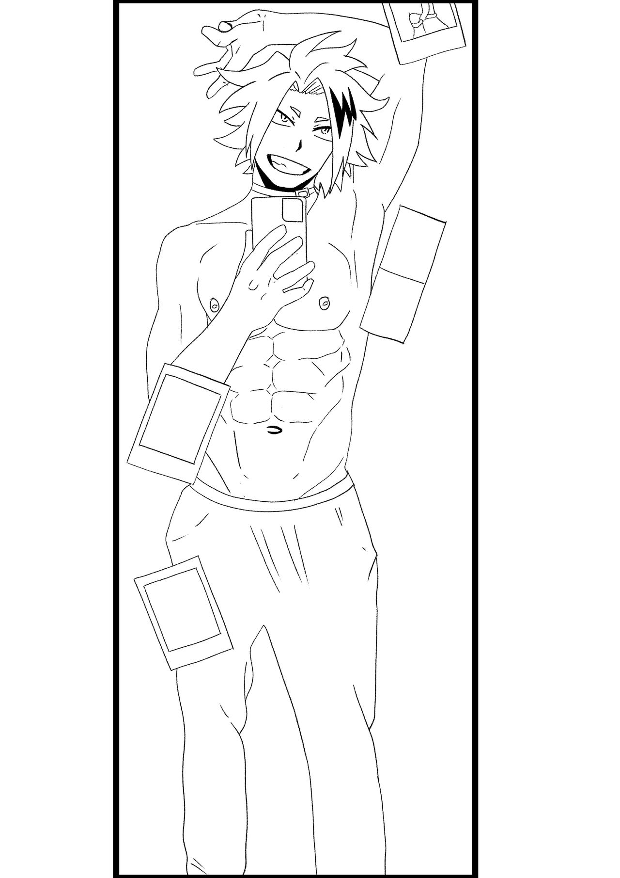 My fan art of MHA page 5 full