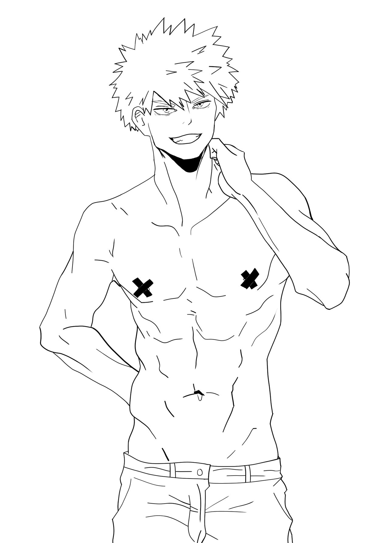 My fan art of MHA page 7 full