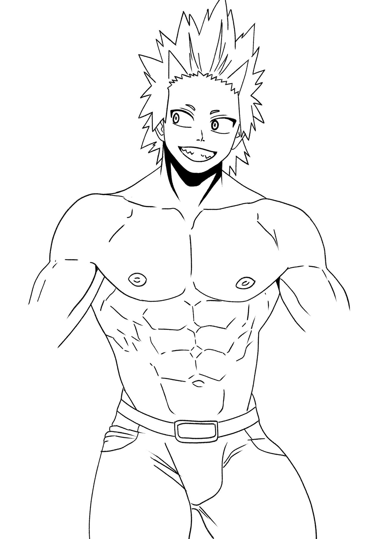 My fan art of MHA page 9 full
