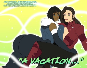 A Vacation  Jay-Marvel - english cover